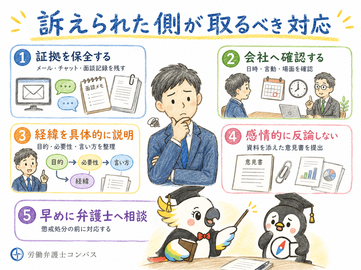 ７章　パワハラで訴えられた側が取るべき対応５つ